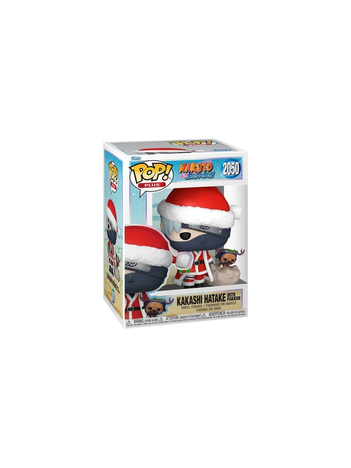 Funko POP! Plus Naruto Shippuden: Kakashi Hatake with Pakkun Holiday (2050) de Funko en Funko Pop | La Cueva Roja