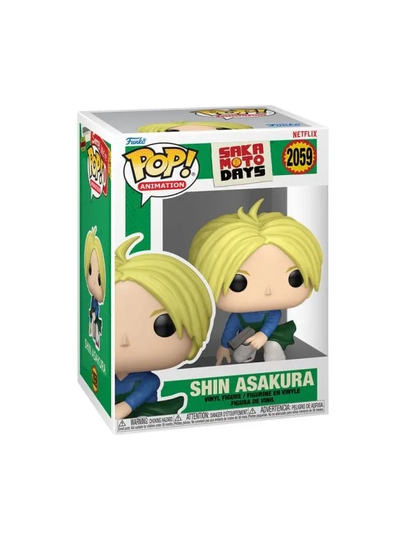 Funko POP! Sakamoto Days: Shin Asakura (2059) de Funko en Funko Pop | La Cueva Roja