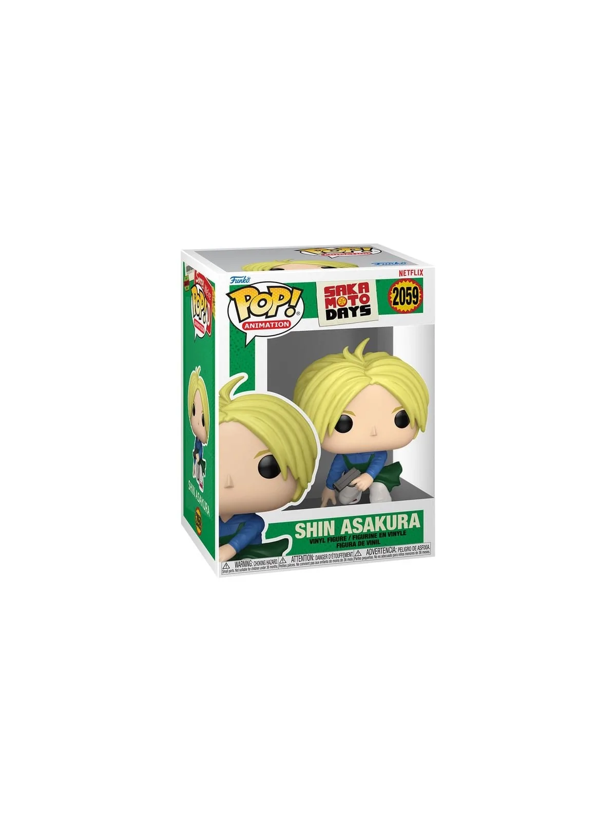 Funko POP! Sakamoto Days: Shin Asakura (2059) de Funko en Funko Pop | La Cueva Roja
