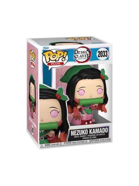 Funko POP! Plus Demon Slayer Kimetsu no Yaiba: Nezuko Kamado Holiday (2033) de Funko en Funko Pop | La Cueva Roja