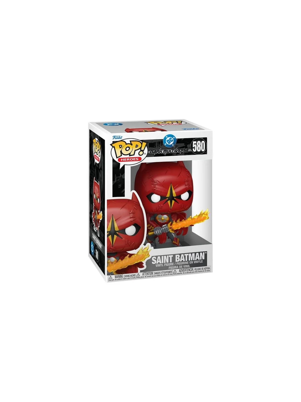 Funko POP! DC Comics Dark Multiverse: Saint Batman (580) de Funko en Funko Pop | La Cueva Roja