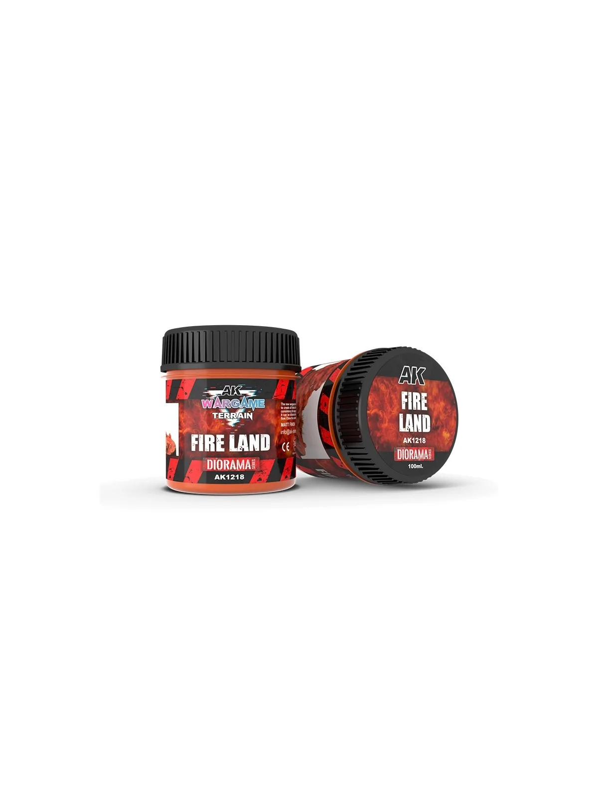 Fire Land AK 100ml (AK1218) de AK Interactive en Terrains | La Cueva Roja