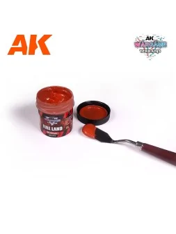 Fire Land AK 100ml (AK1218) de AK Interactive en Terrains | La Cueva Roja