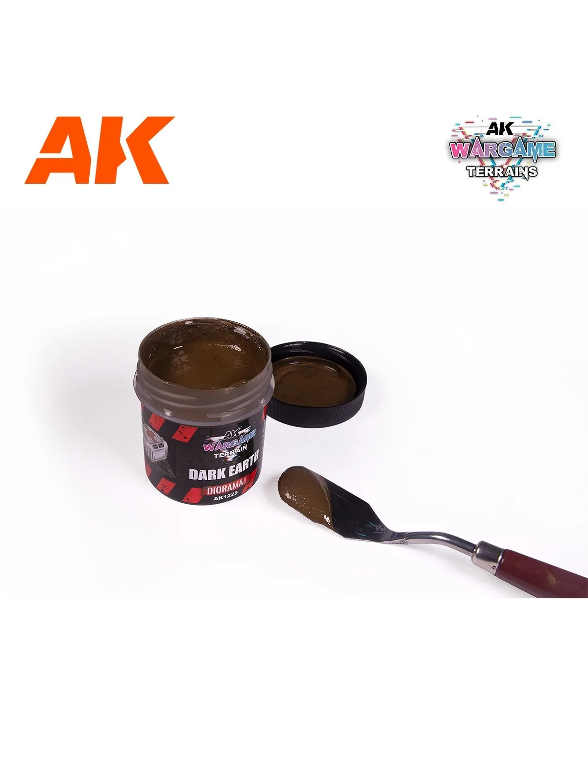 Dark Earth AK 100ml (AK1225) de AK Interactive en Terrains | La Cueva Roja
