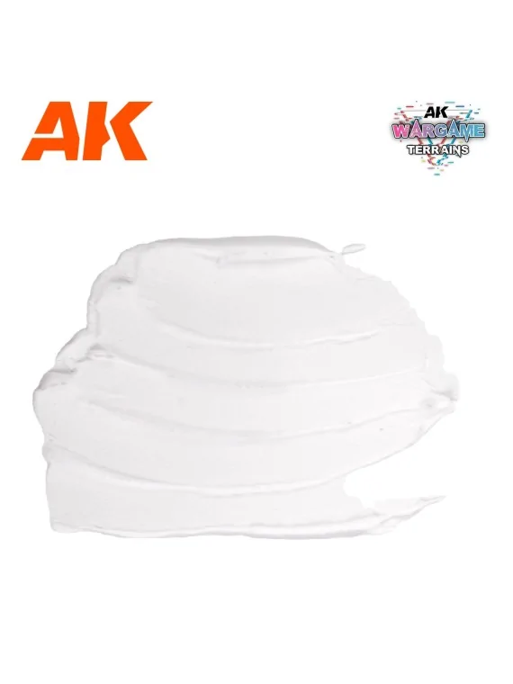 Snow AK 100ml (AK1227) de AK Interactive en Terrains | La Cueva Roja