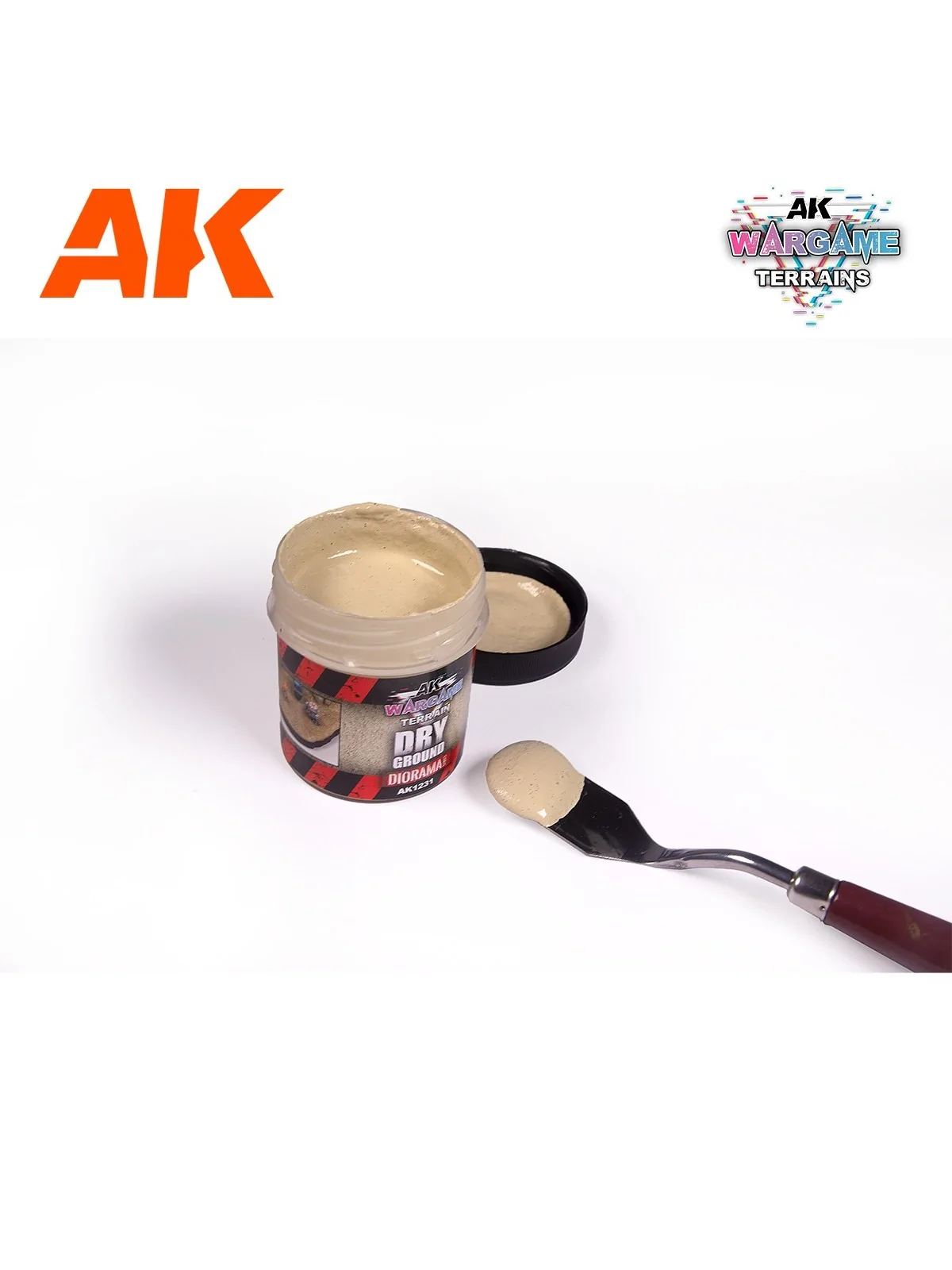 Dry Ground AK 100ml (AK1231) de AK Interactive en Terrains | La Cueva Roja