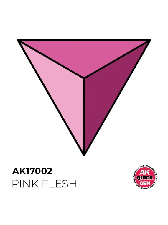 Pink Flesh Quick Gen Color 18 ml (AK17002) de AK Interactive en AK Quick Gen | La Cueva Roja