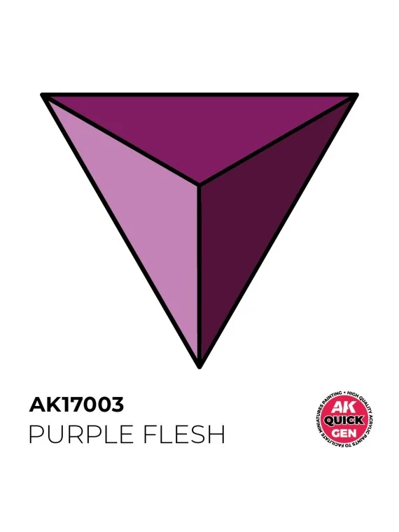 Purple Flesh Quick Gen Color 18 ml (AK17003) de AK Interactive en AK Quick Gen | La Cueva Roja