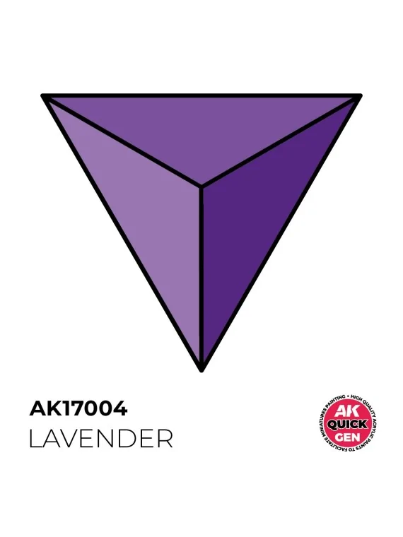 Lavender Quick Gen Color 18 ml (AK17004) de AK Interactive en AK Quick Gen | La Cueva Roja