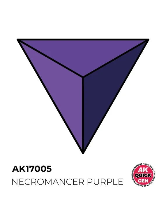 Necromancer Purple Quick Gen Color 18 ml (AK17005) de AK Interactive en AK Quick Gen | La Cueva Roja