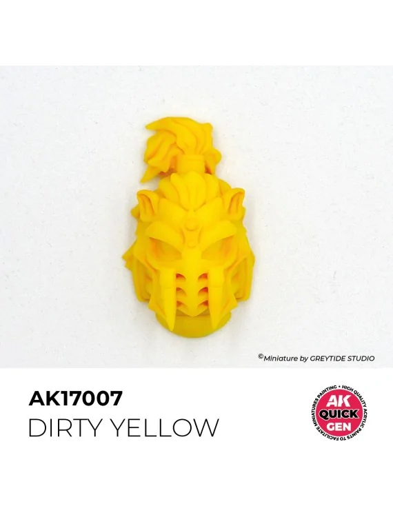 Dirty Yellow Quick Gen Color 18 ml (AK17007) de AK Interactive en AK Quick Gen | La Cueva Roja