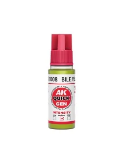 Bile Yellow Quick Gen Color 18 ml (AK17008) de AK Interactive en AK Quick Gen | La Cueva Roja