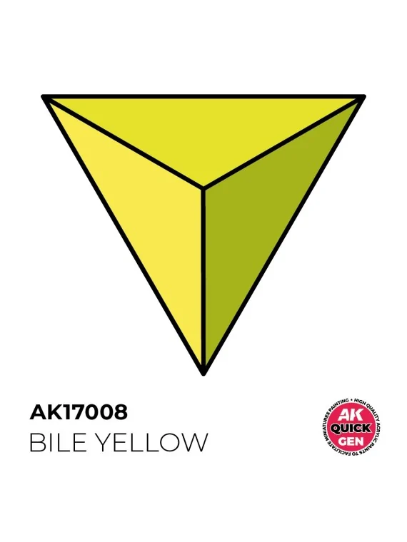 Bile Yellow Quick Gen Color 18 ml (AK17008) de AK Interactive en AK Quick Gen | La Cueva Roja