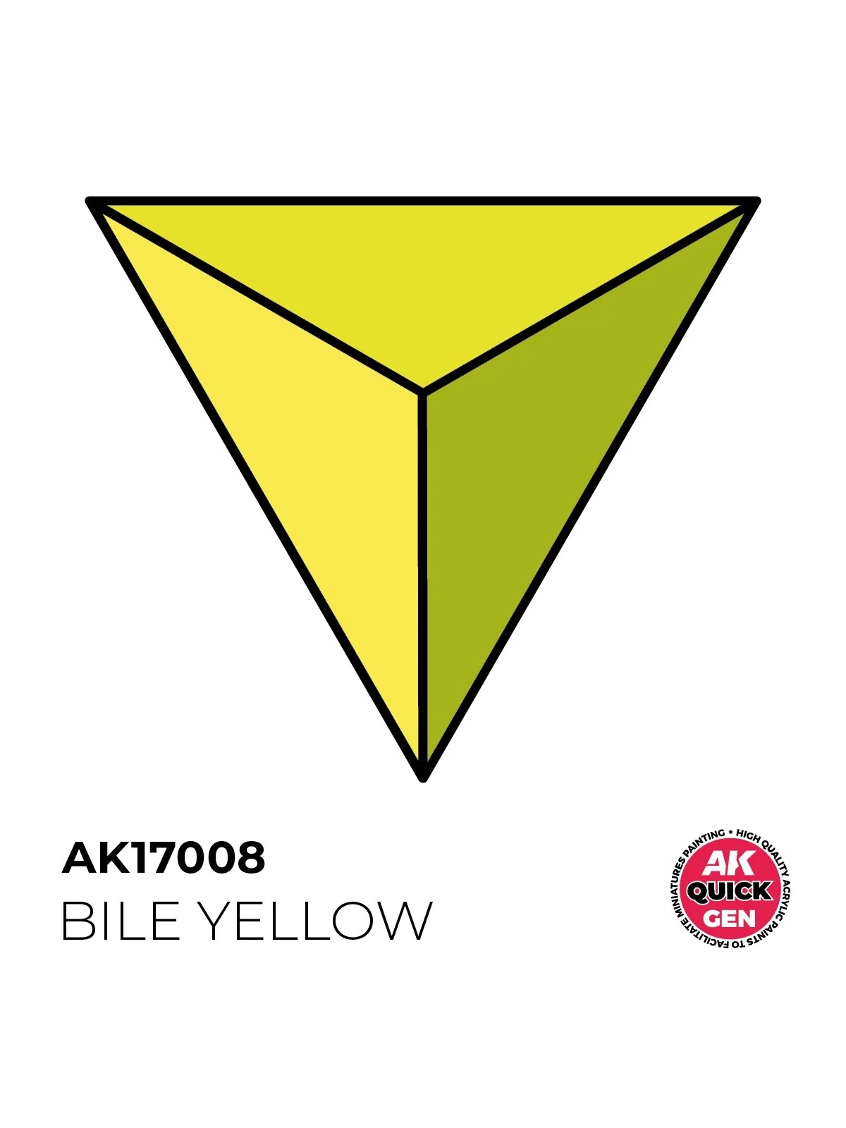 Bile Yellow Quick Gen Color 18 ml (AK17008) de AK Interactive en AK Quick Gen | La Cueva Roja