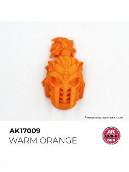 Warm Orange Quick Gen Color 18 ml (AK17009) de AK Interactive en AK Quick Gen | La Cueva Roja