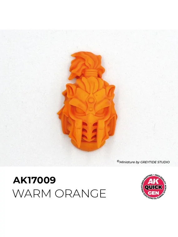 Warm Orange Quick Gen Color 18 ml (AK17009) de AK Interactive en AK Quick Gen | La Cueva Roja