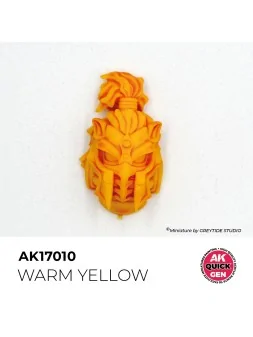 Warm Yellow Quick Gen Color 18 ml (AK17010) de AK Interactive en AK Quick Gen | La Cueva Roja