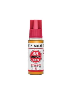 Solar Yellow Quick Gen Color 18 ml (AK17012) de AK Interactive en AK Quick Gen | La Cueva Roja