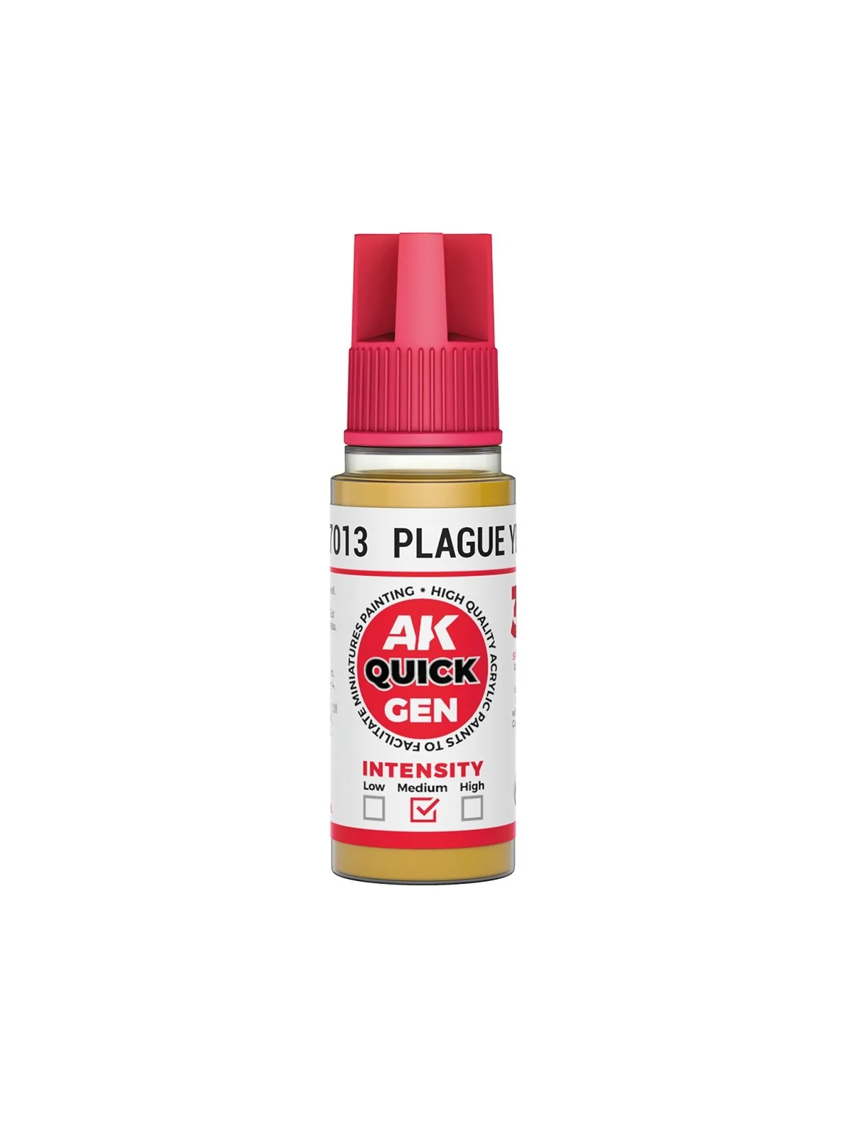 Plague Yellow Quick Gen Color 18 ml (AK17013) de AK Interactive en AK Quick Gen | La Cueva Roja