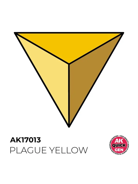 Plague Yellow Quick Gen Color 18 ml (AK17013) de AK Interactive en AK Quick Gen | La Cueva Roja