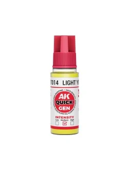 Light Yellow Quick Gen Color 18 ml (AK17014) de AK Interactive en AK Quick Gen | La Cueva Roja