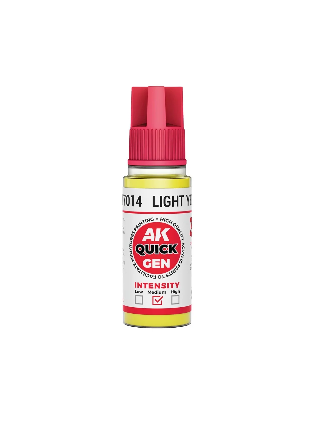 Light Yellow Quick Gen Color 18 ml (AK17014) de AK Interactive en AK Quick Gen | La Cueva Roja