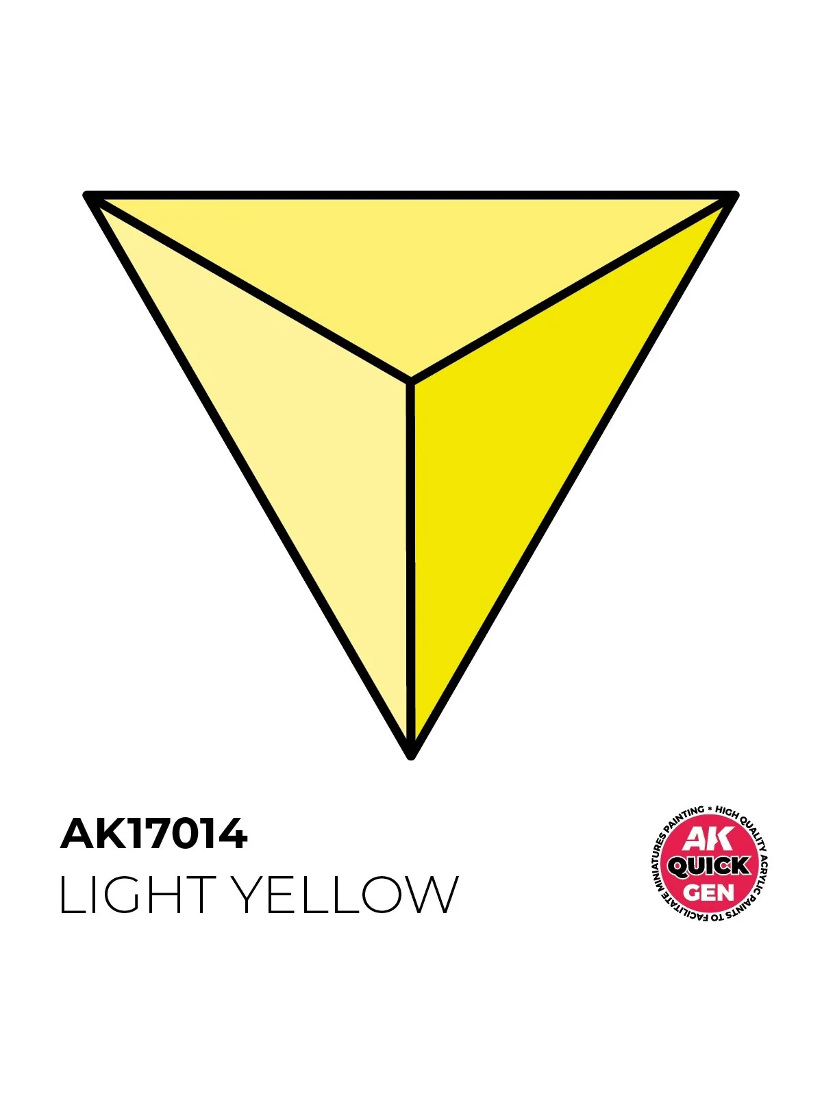 Light Yellow Quick Gen Color 18 ml (AK17014) de AK Interactive en AK Quick Gen | La Cueva Roja
