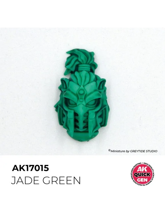 Jade Green Quick Gen Color 18 ml (AK17015) de AK Interactive en AK Quick Gen | La Cueva Roja