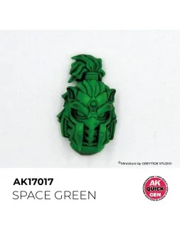 Space Green Quick Gen Color 18 ml (AK17017) de AK Interactive en AK Quick Gen | La Cueva Roja