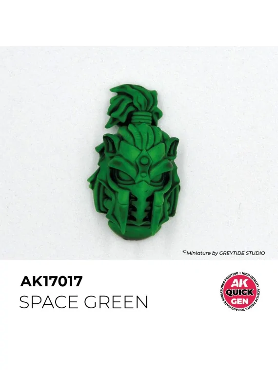 Space Green Quick Gen Color 18 ml (AK17017) de AK Interactive en AK Quick Gen | La Cueva Roja
