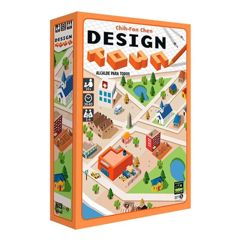 Design Town de SD GAMES en Juegos de Tablero | La Cueva Roja