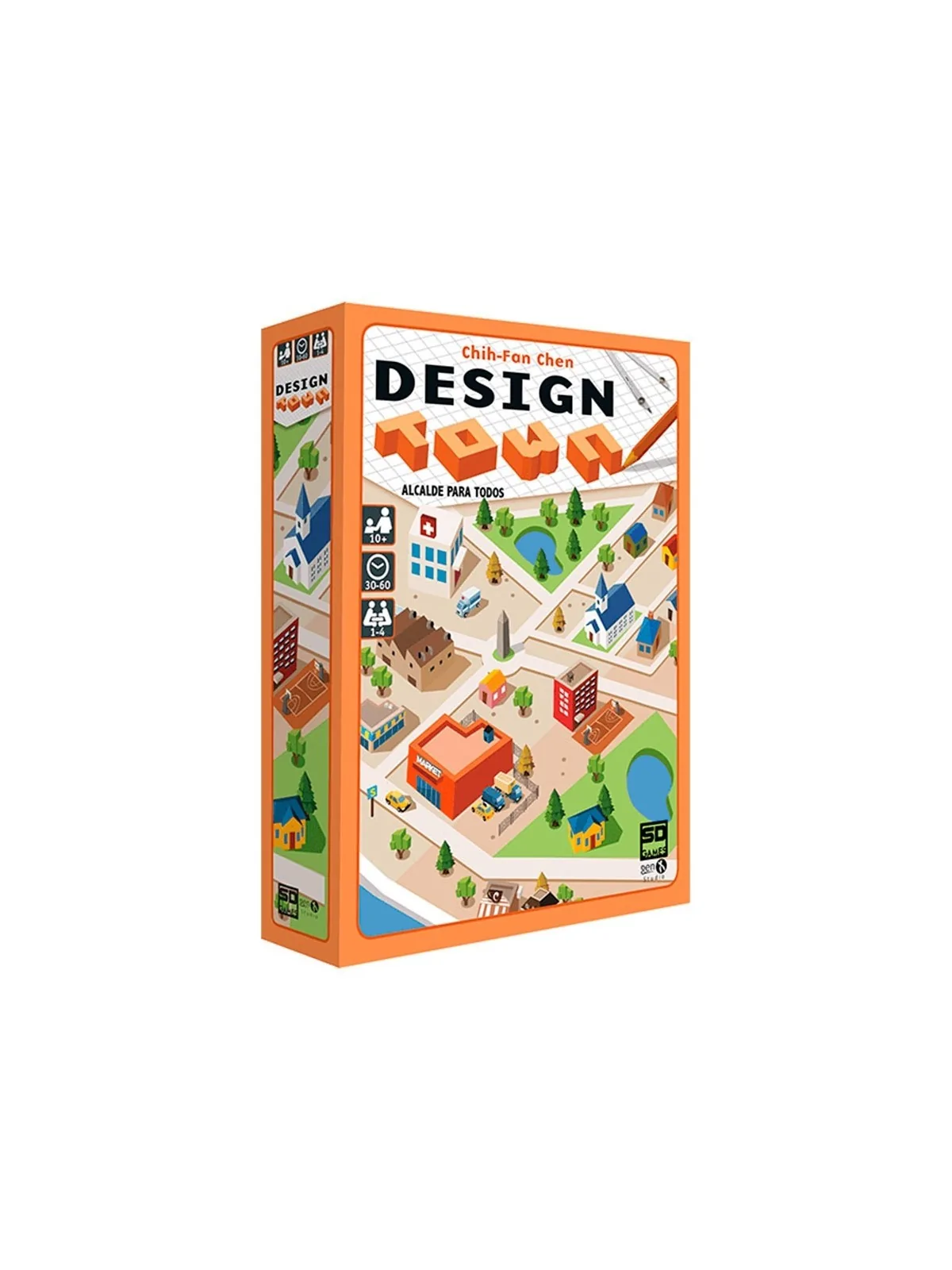 Design Town de SD GAMES en Juegos de Tablero | La Cueva Roja