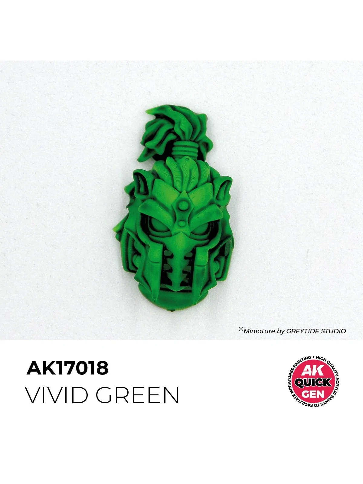 Vivid Green Quick Gen Color 18 ml (AK17018) de AK Interactive en AK Quick Gen | La Cueva Roja