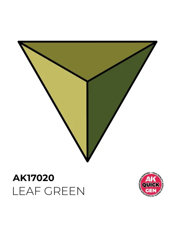 Leaf Green Quick Gen Color 18 ml (AK17020) de AK Interactive en AK Quick Gen | La Cueva Roja