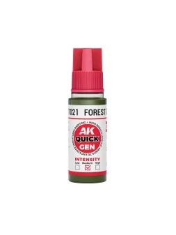 Forest Green Quick Gen Color 18 ml (AK17021) de AK Interactive en AK Quick Gen | La Cueva Roja