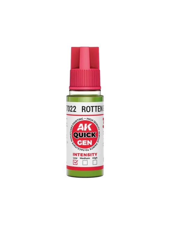 Forest Green Quick Gen Color 18 ml (AK17022) de AK Interactive en AK Quick Gen | La Cueva Roja