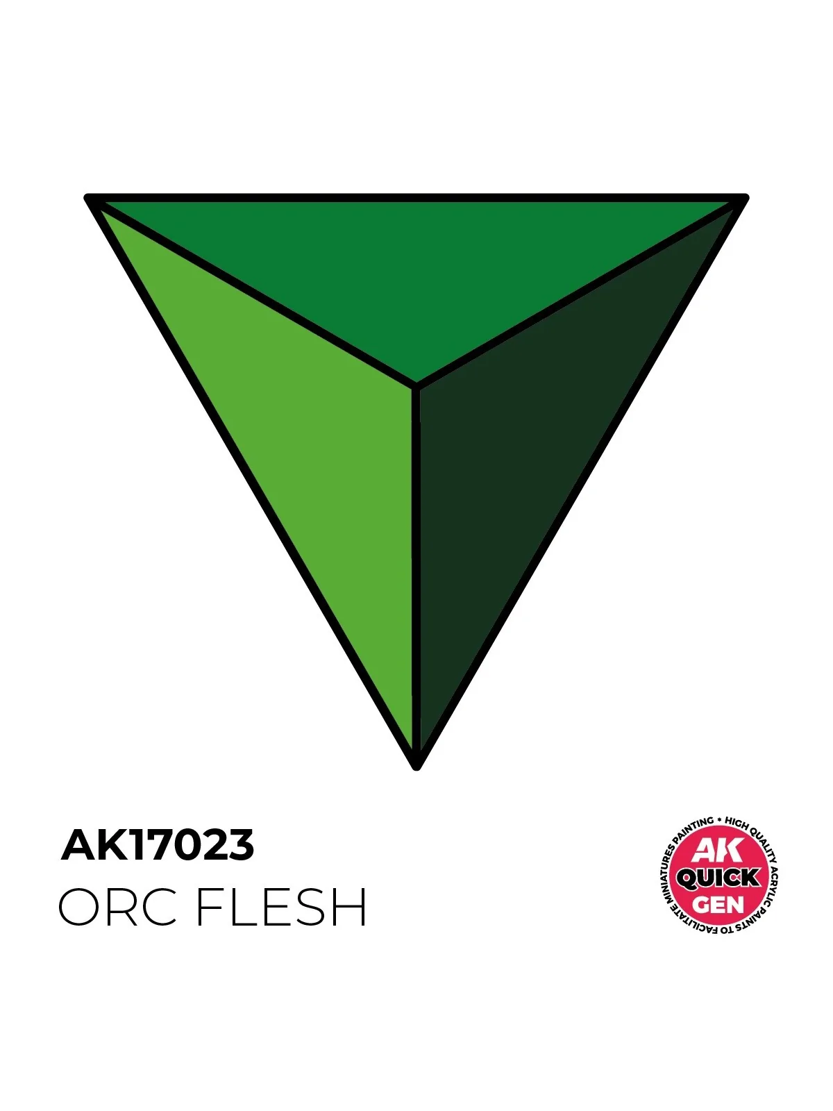 Orc Flesh Quick Gen Color 18 ml (AK17023) de AK Interactive en AK Quick Gen | La Cueva Roja