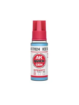 Ice Blue Quick Gen Color 18 ml (AK17024) de AK Interactive en AK Quick Gen | La Cueva Roja