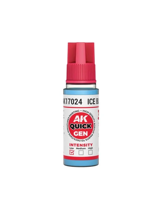 Ice Blue Quick Gen Color 18 ml (AK17024) de AK Interactive en AK Quick Gen | La Cueva Roja
