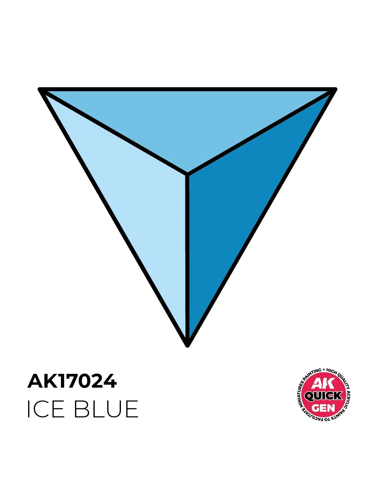 Ice Blue Quick Gen Color 18 ml (AK17024) de AK Interactive en AK Quick Gen | La Cueva Roja