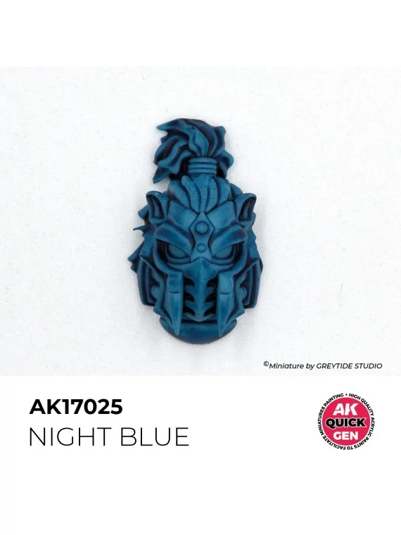 Night Blue Quick Gen Color 18 ml (AK17025) de AK Interactive en AK Quick Gen | La Cueva Roja