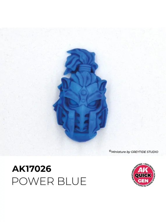 Power Blue Quick Gen Color 18 ml (AK17026) de AK Interactive en AK Quick Gen | La Cueva Roja