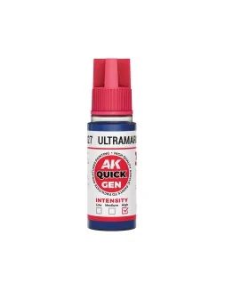 Ultramarine Blue Quick Gen Color 18 ml (AK17027) de AK Interactive en AK Quick Gen | La Cueva Roja