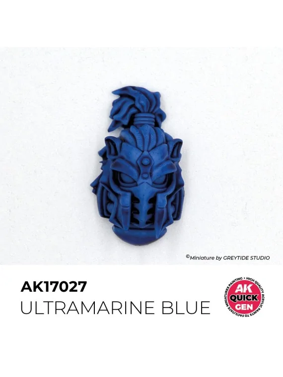 Ultramarine Blue Quick Gen Color 18 ml (AK17027) de AK Interactive en AK Quick Gen | La Cueva Roja