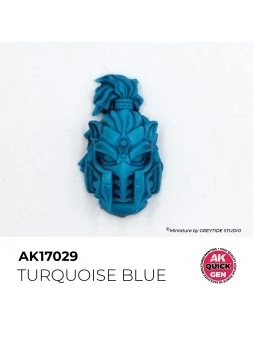 Turquoise Blue Quick Gen Color 18 ml (AK17029) de AK Interactive en AK Quick Gen | La Cueva Roja