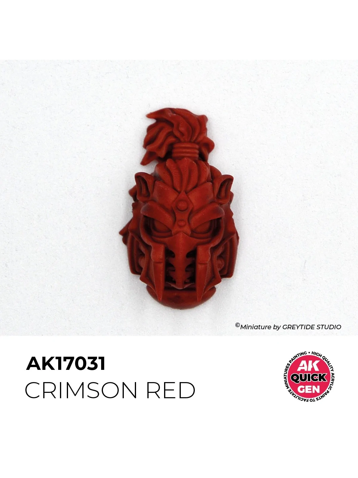 Crimson Red Quick Gen Color 18 ml (AK17031) de AK Interactive en AK Quick Gen | La Cueva Roja