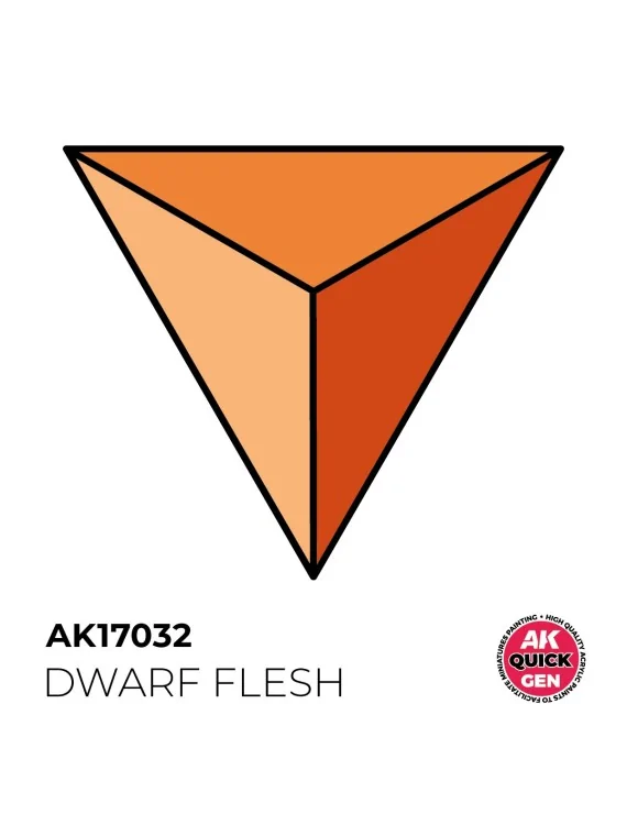 Dwarf Flesh Quick Gen Color 18 ml (AK17032) de AK Interactive en AK Quick Gen | La Cueva Roja