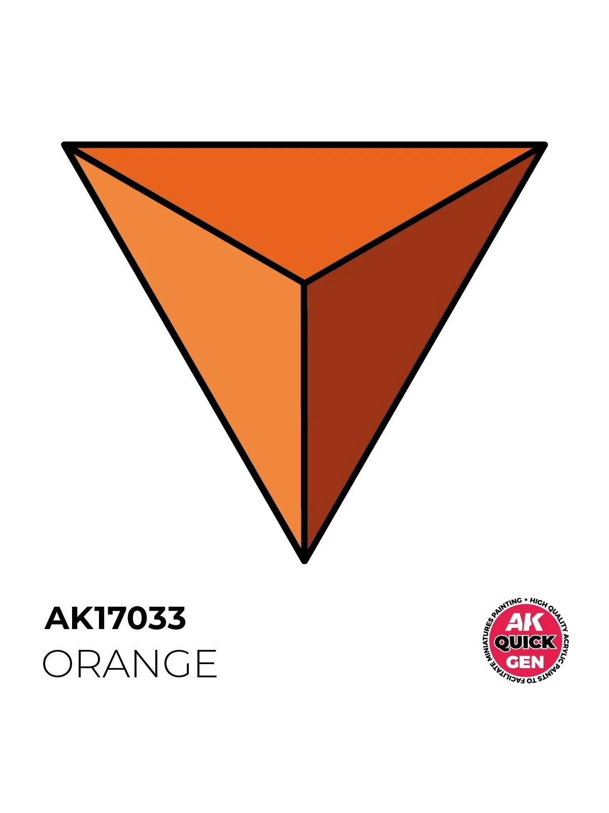Orange Quick Gen Color 18 ml (AK17033) de AK Interactive en AK Quick Gen | La Cueva Roja
