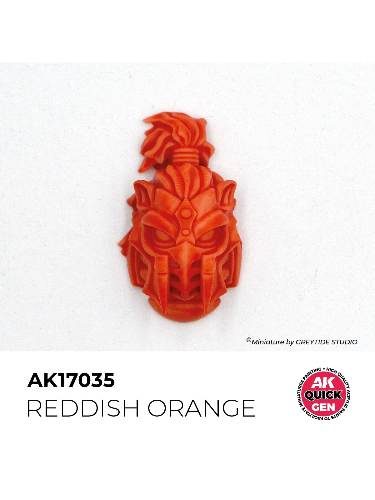 Reddish Orange Quick Gen Color 18 ml (AK17035) de AK Interactive en AK Quick Gen | La Cueva Roja