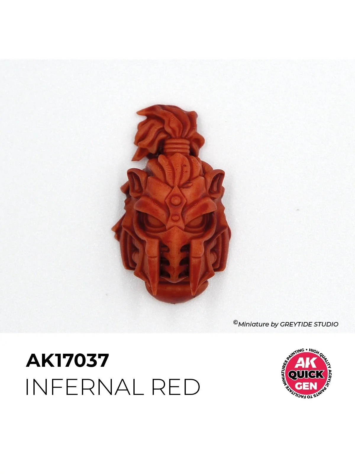 Infernal Red Quick Gen Color 18 ml (AK17037) de AK Interactive en AK Quick Gen | La Cueva Roja